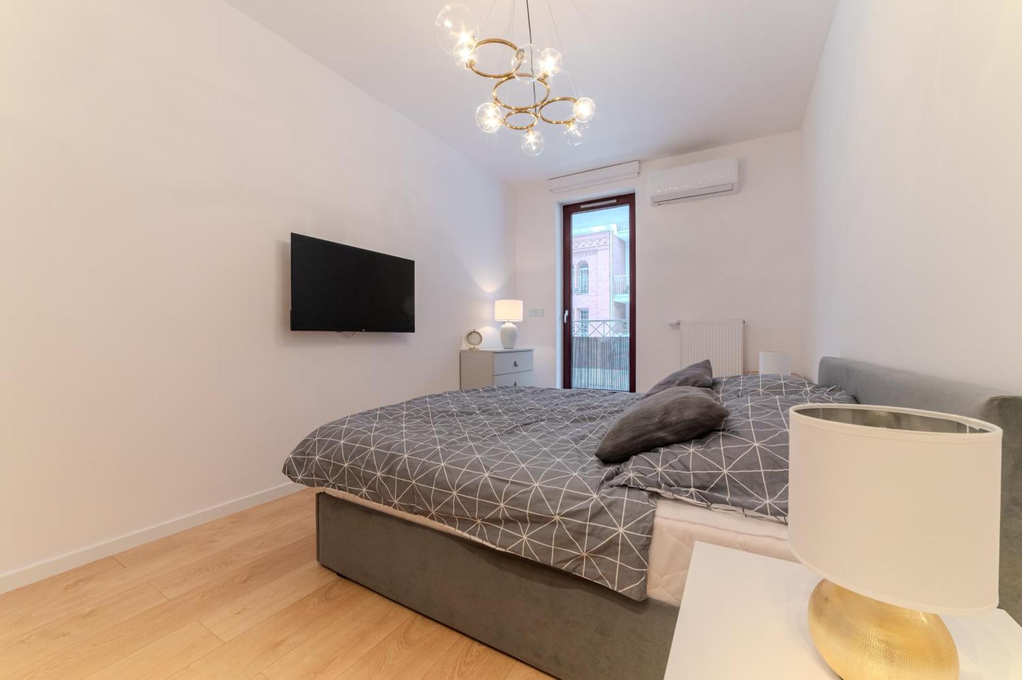 Apartmán The One Lodž Exteriér fotografie