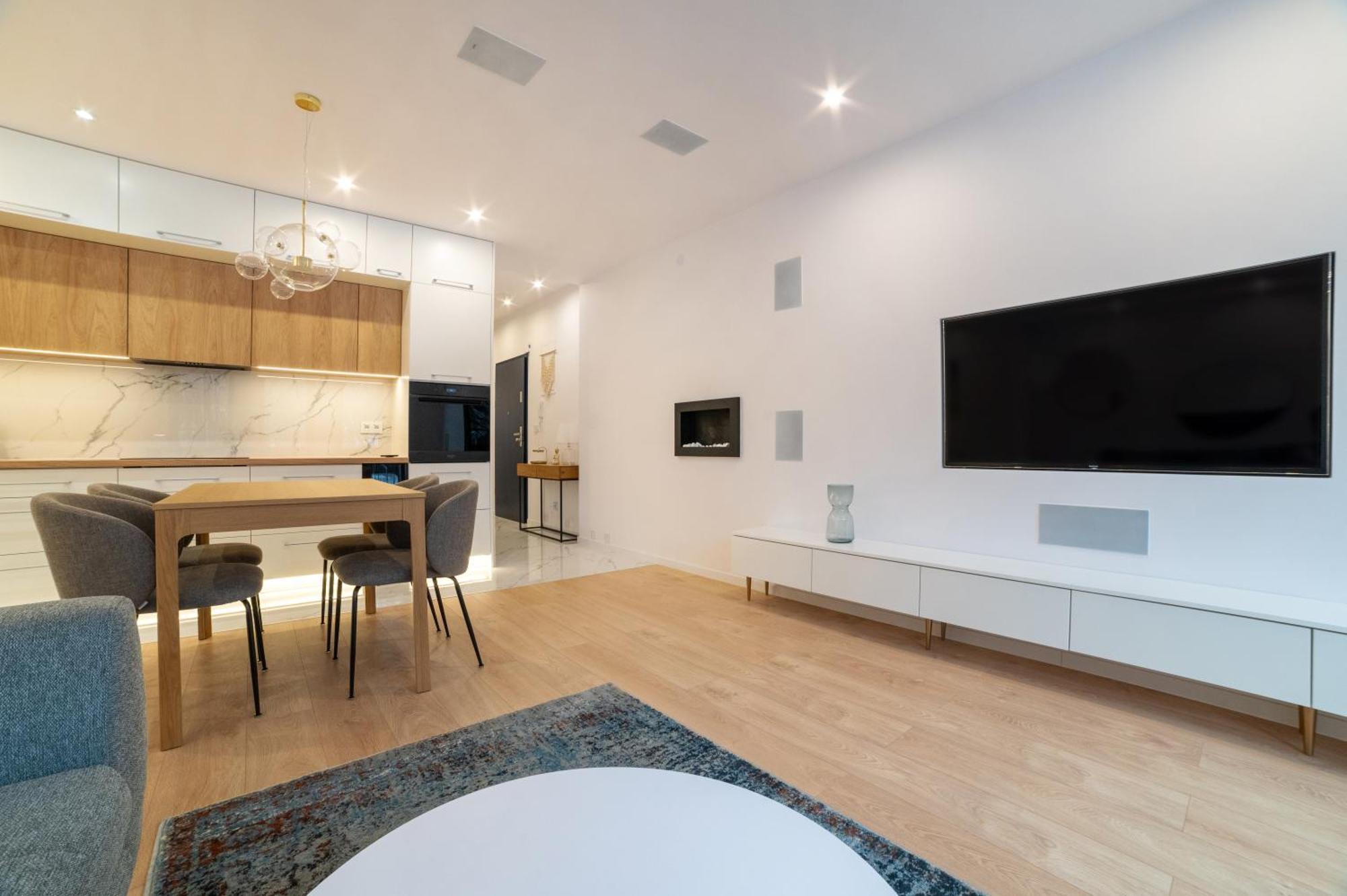 Apartmán The One Lodž Exteriér fotografie